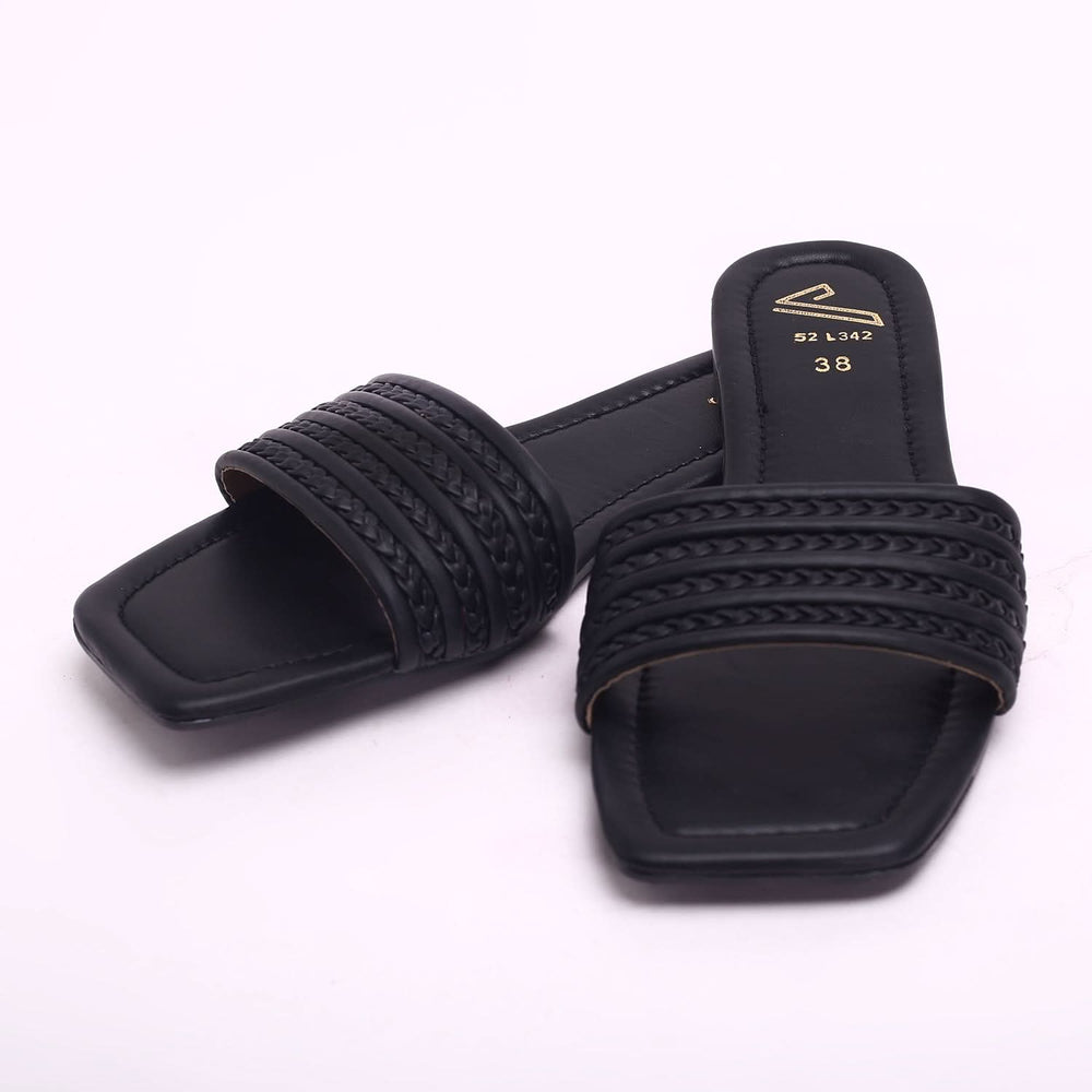 Women's Slippers - Black, Women Slippers, Chase Value, Chase Value