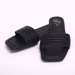 Women's Slippers - Black