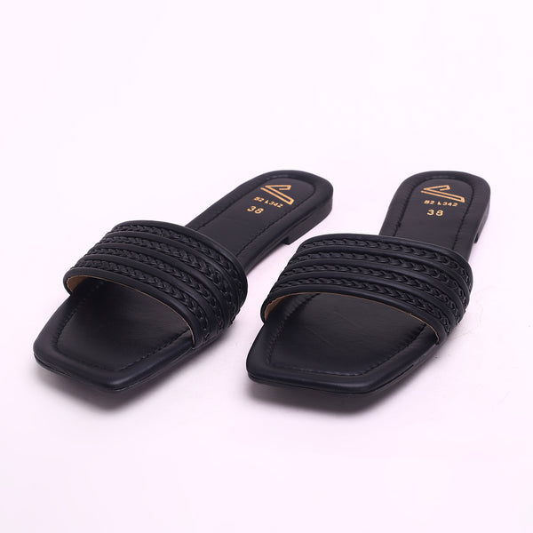 Women's Slippers - Black