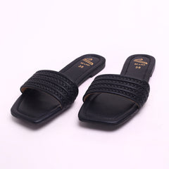 Women's Slippers - Black