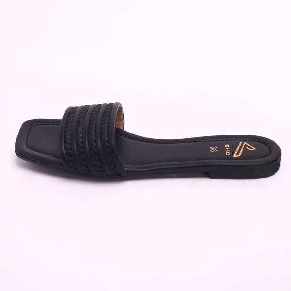 Women's Slippers - Black