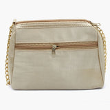 Women's Shoulder Bag - Golden, Women Bags, Chase Value, Chase Value
