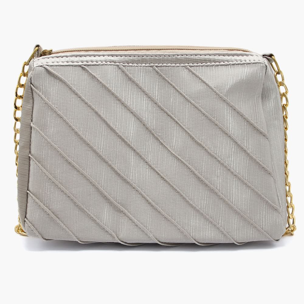 Women's Shoulder Bag - Grey, Women Bags, Chase Value, Chase Value