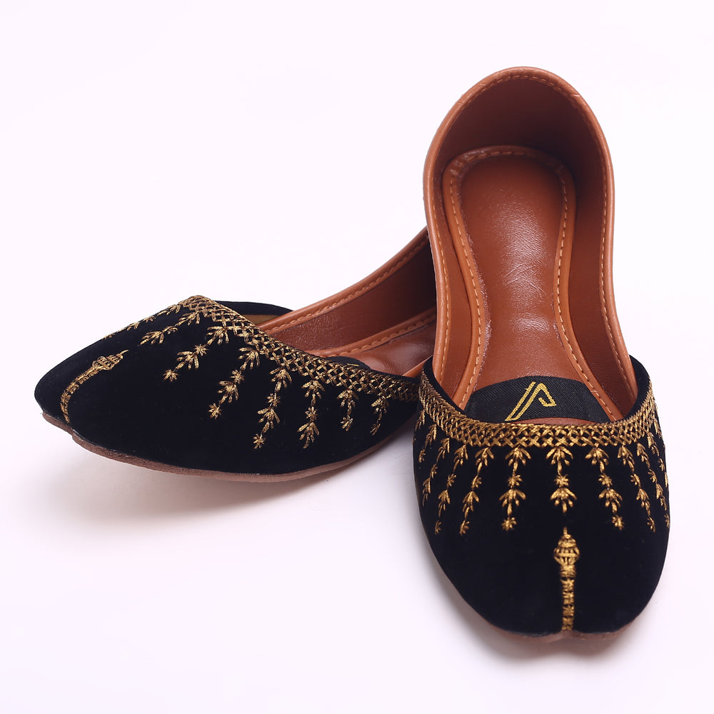 Women's Khussa - Black, Women Khussa, Chase Value, Chase Value