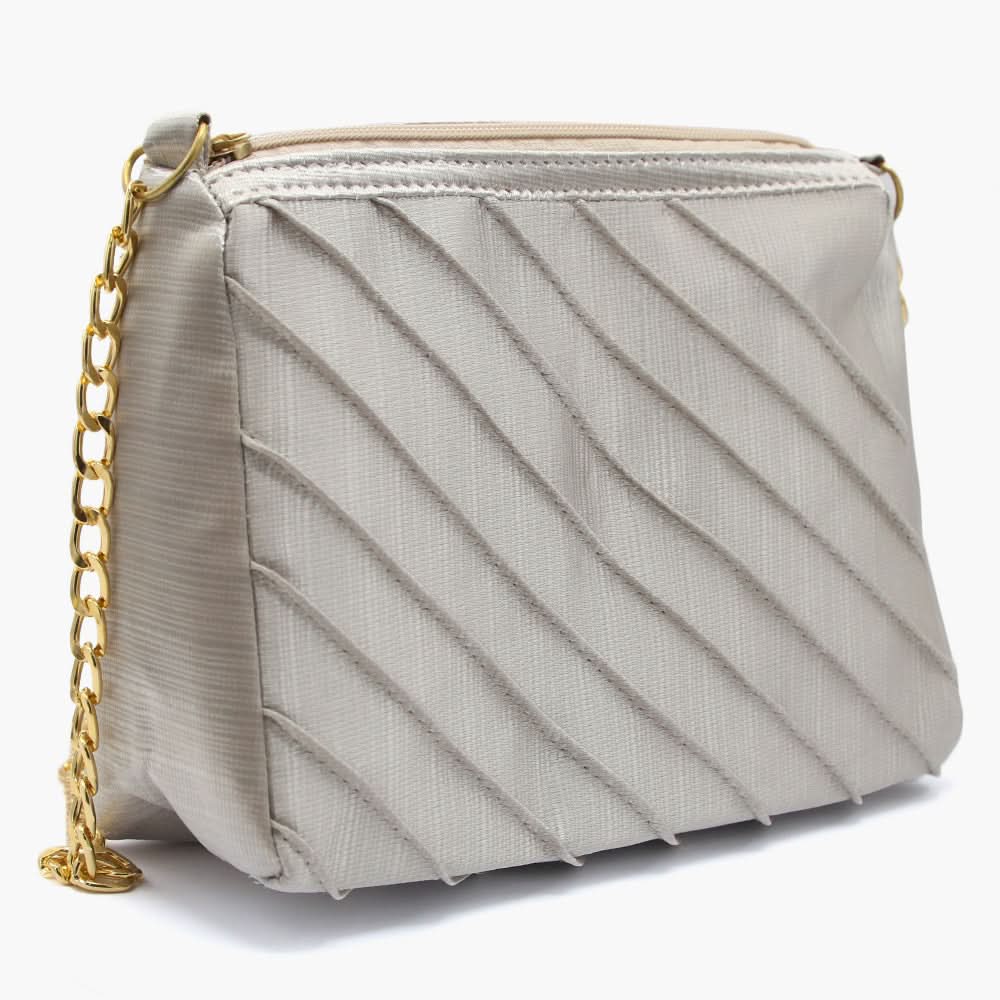 Women's Shoulder Bag - Grey, Women Bags, Chase Value, Chase Value