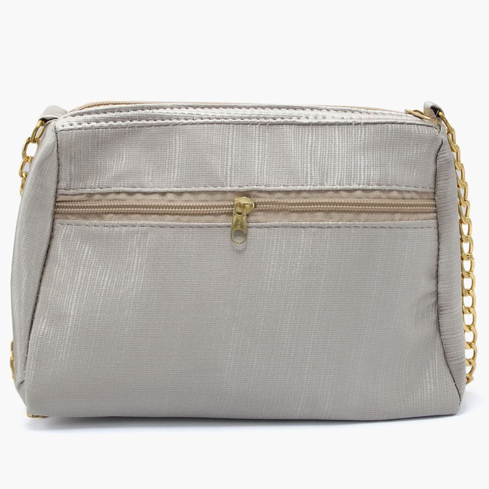 Women's Shoulder Bag - Grey, Women Bags, Chase Value, Chase Value