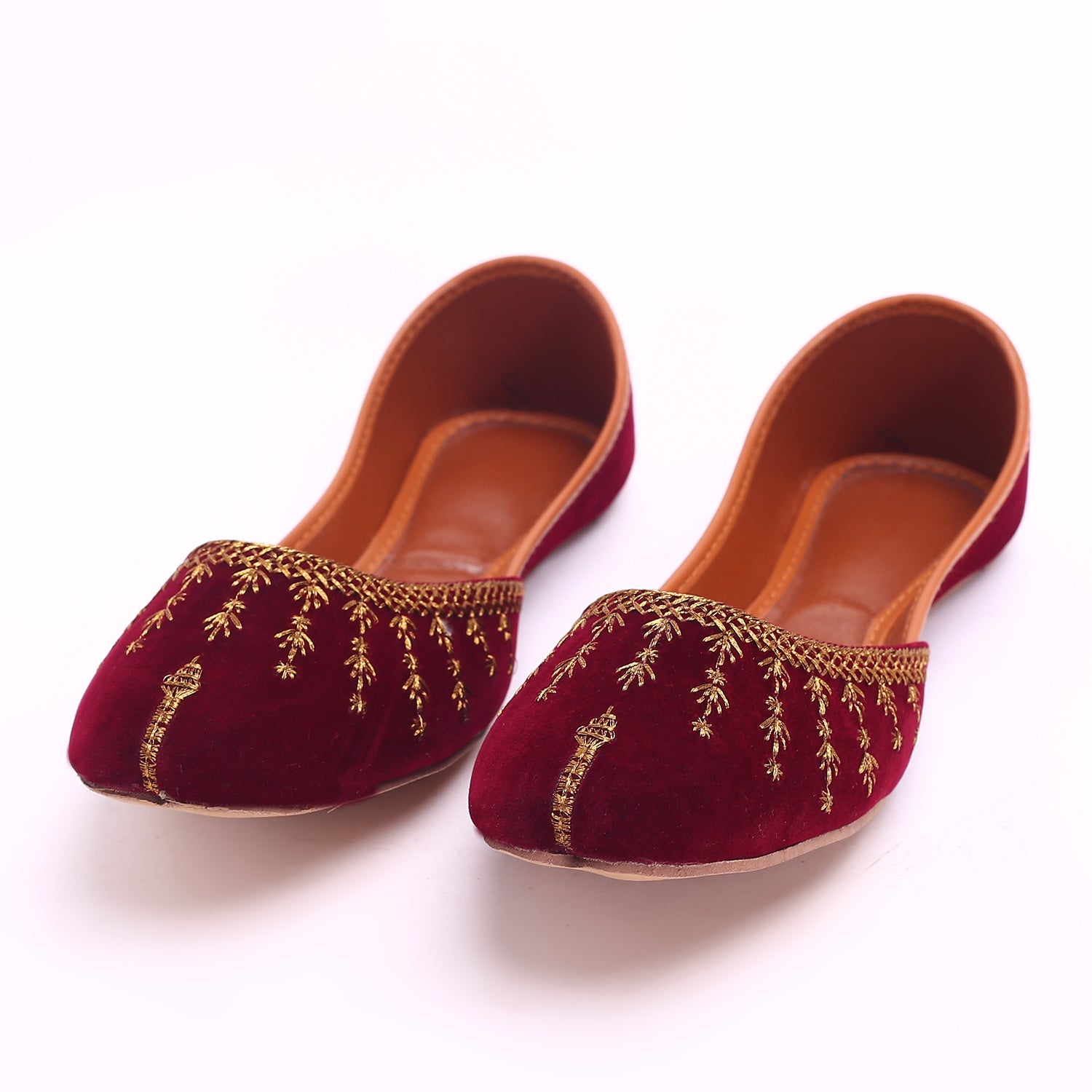 Women's Khussa - Maroon, Women Khussa, Chase Value, Chase Value