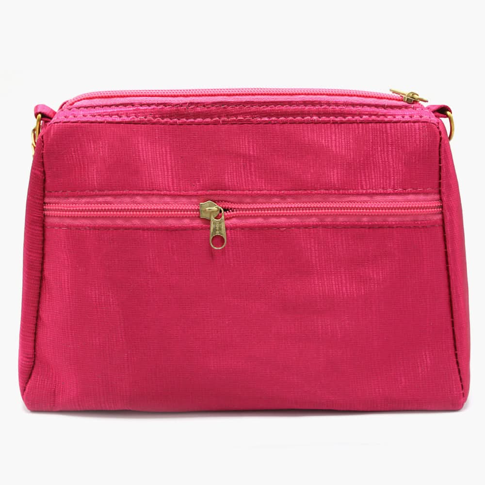 Women's Shoulder Bag - Dark Pink, Women Bags, Chase Value, Chase Value