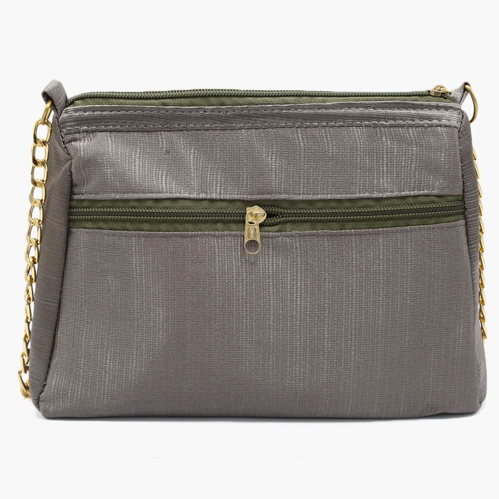 Women's Shoulder Bag - Dark Grey, Women Bags, Chase Value, Chase Value