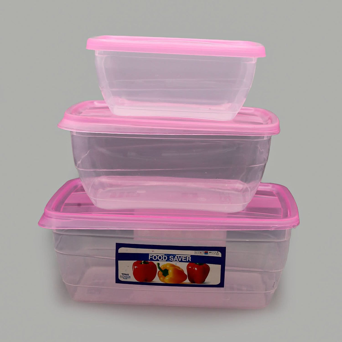 Easy Grip Food Saver Box 3PSet, Storage Boxes, Chase Value, Chase Value
