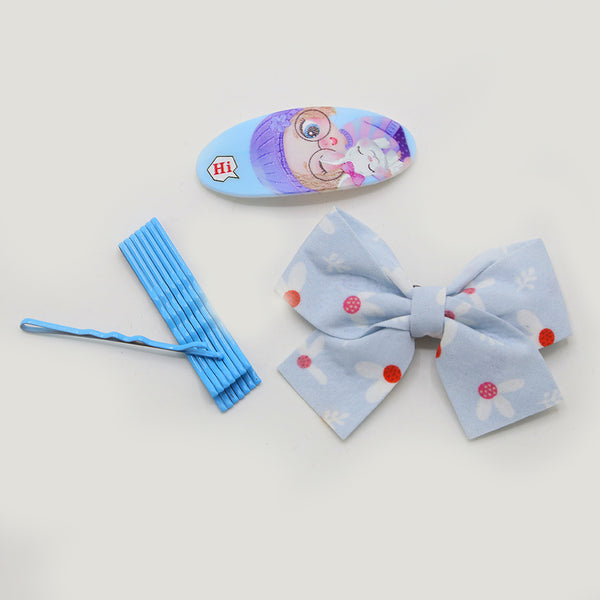 Girls Hair Pin - Sky Blue, Girls Hair Accessories, Chase Value, Chase Value