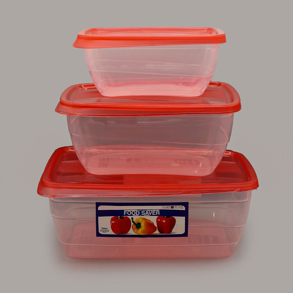 Easy Grip Food Saver Box 3PSet, Storage Boxes, Chase Value, Chase Value