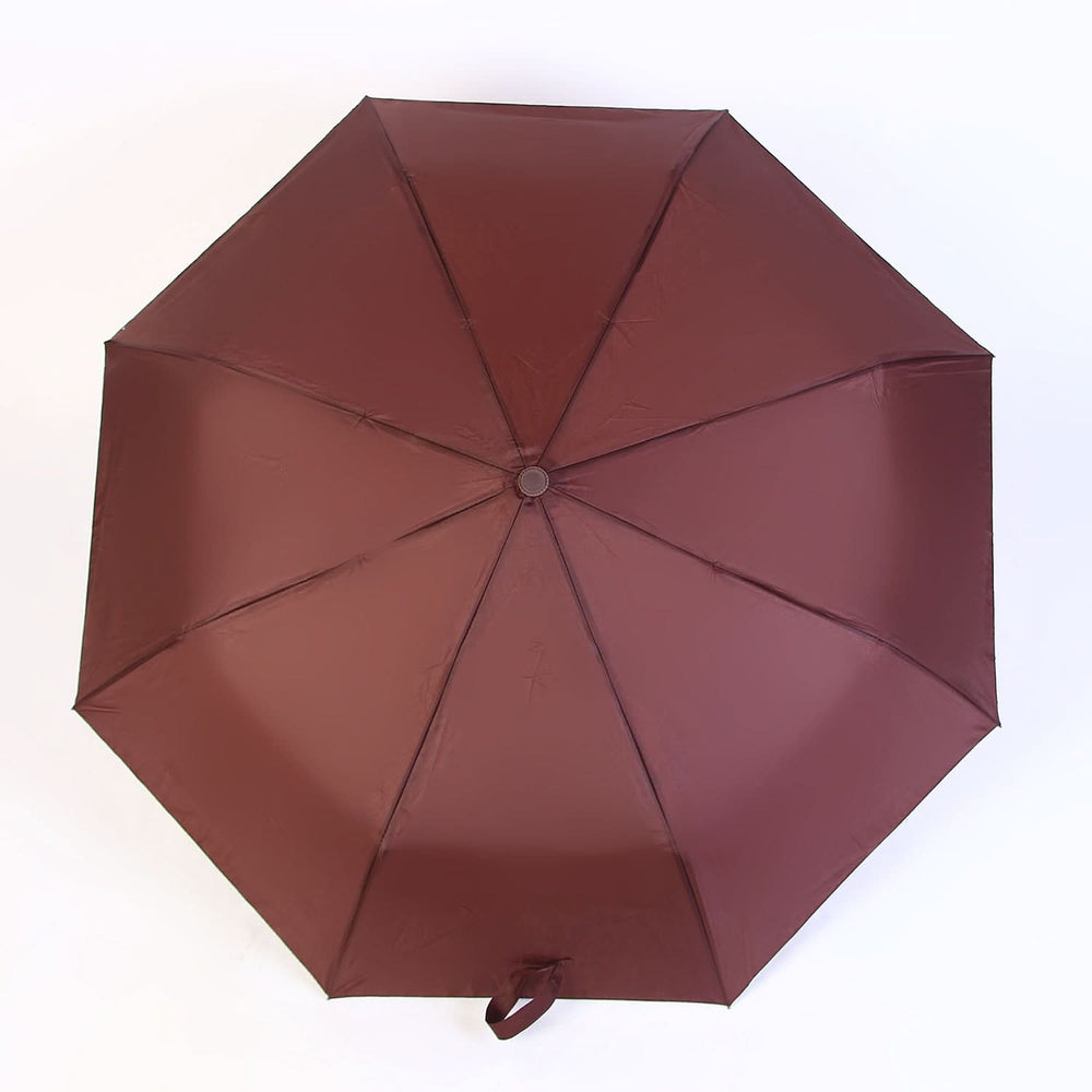 Umbrella Folding With Pouch - Brown, Umbrellas, Chase Value, Chase Value