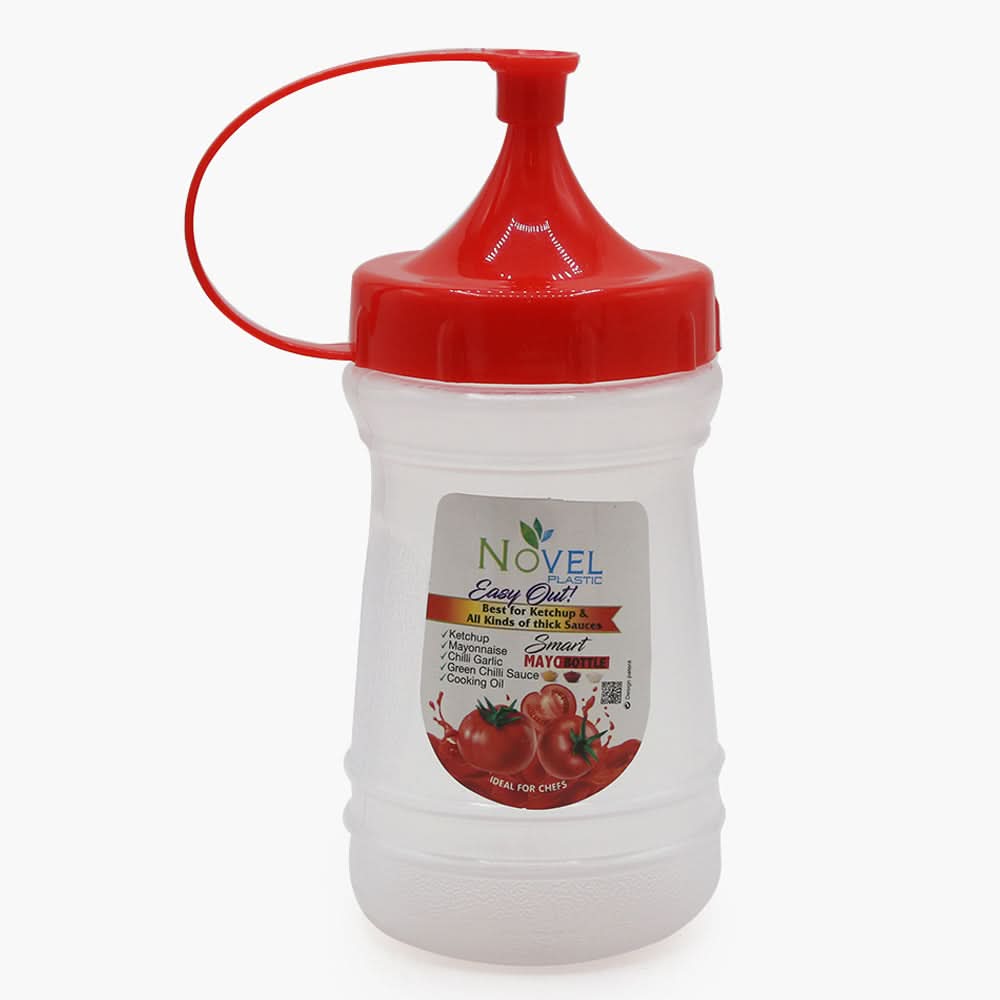 Mayo Bottle 1000ml - Red, Storage Boxes, Chase Value, Chase Value