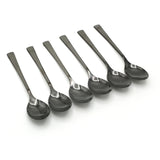 Dinner Spoon 6Pc Black Laser, Cutlery Set, Chase Value, Chase Value