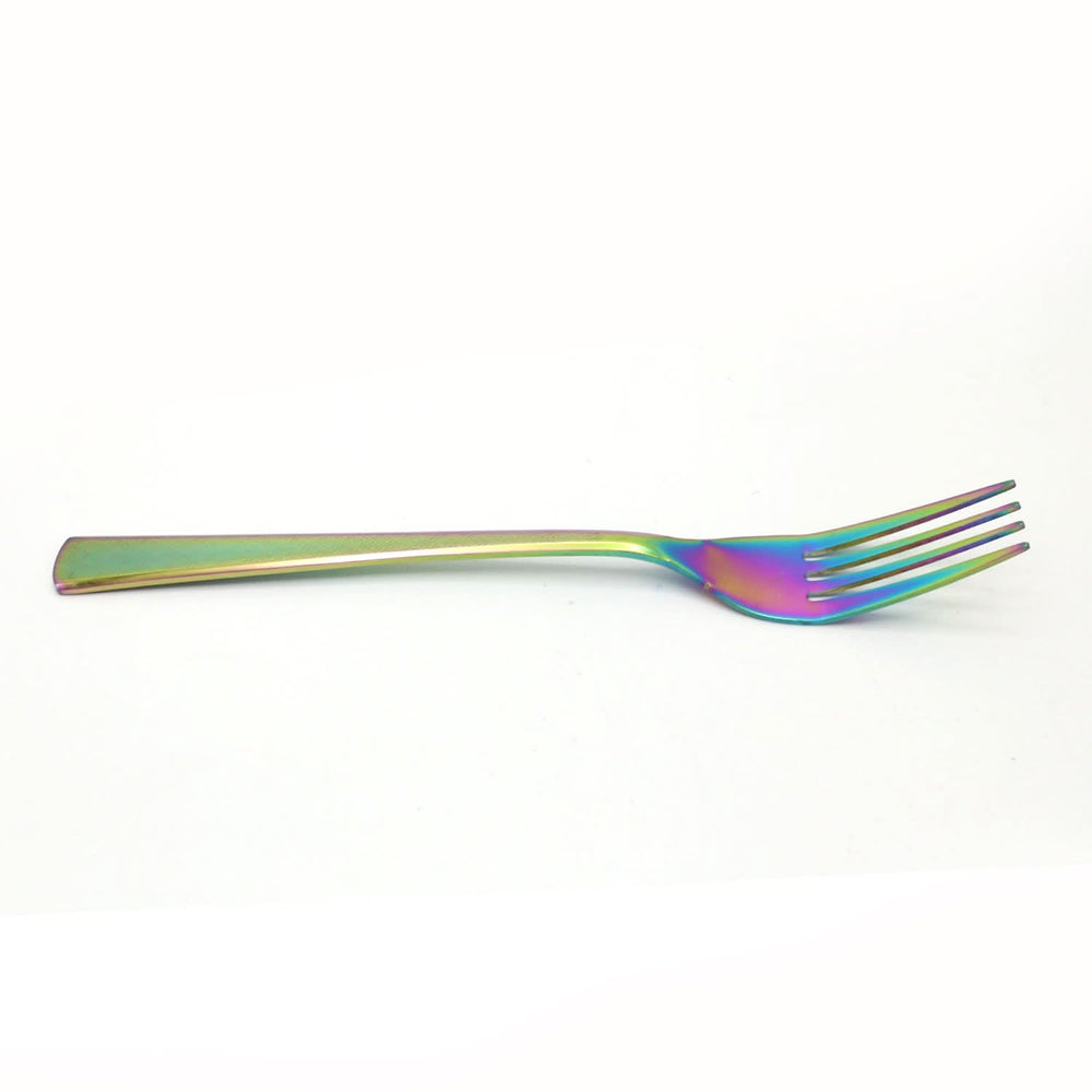 Fork 6Pc Multi Laser - Multi Color, Cutlery Set, Chase Value, Chase Value