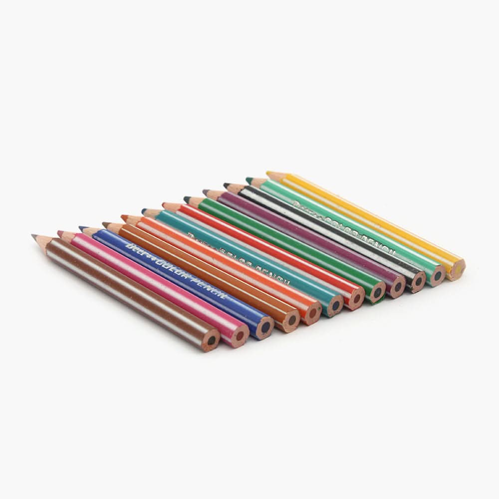 Deer Colour Pencil Pack of 12 - Multi Color, Pencil Boxes & Stationery Sets, Deer, Chase Value
