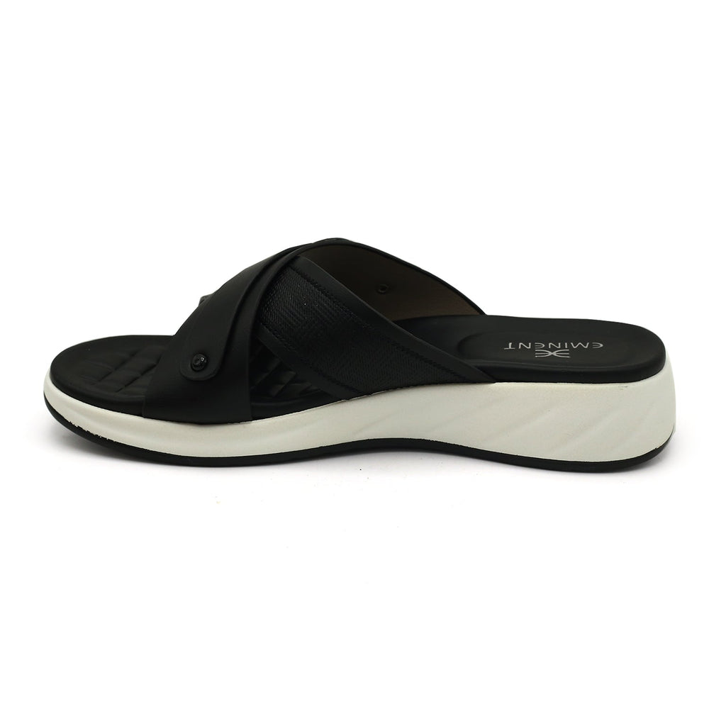 Eminent Women's Softy Slipper - Black, Women Slippers, Eminent, Chase Value