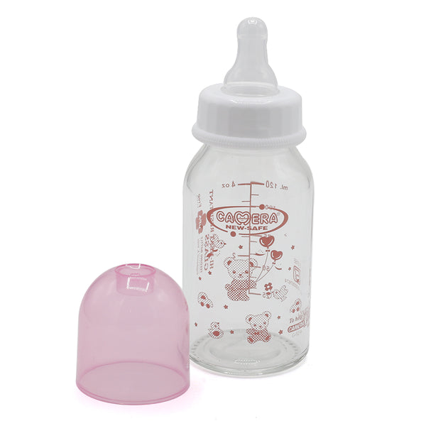 Camera Glass Feeder 4oz - Pink