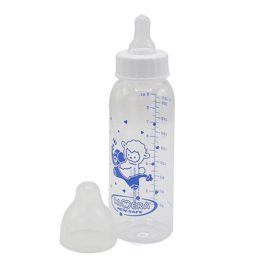 Camera Decorated Feeder 9oz - White