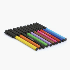 Deer Fiber Tip Marker 10 Pcs, Pencil Boxes & Stationery Sets, Deer, Chase Value