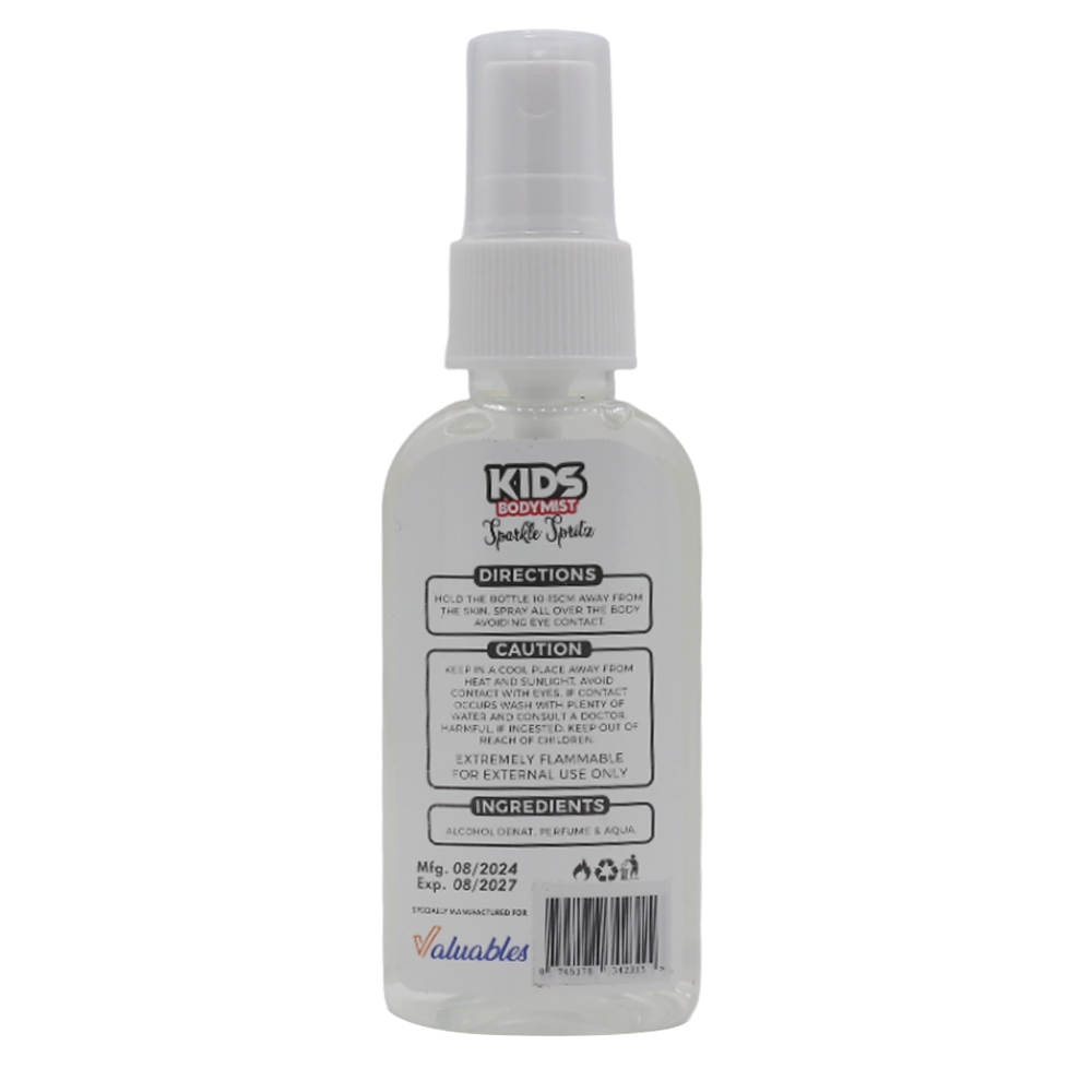 Valuables Kids Mist 75ml Gentle & Refreshing Fragrance Spray for Kids, Men Body Spray & Mist, Valuable, Chase Value