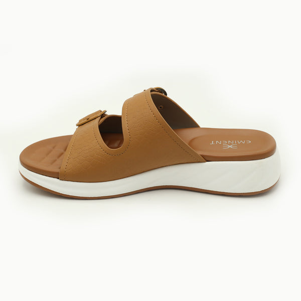 Eminent Women's Softy Slipper - Camel