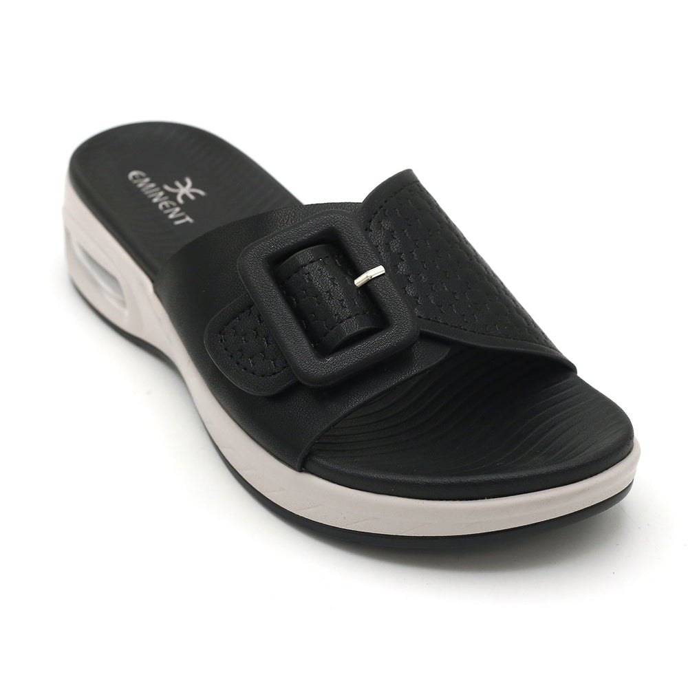 Eminent Women's Softy Slipper - Black, Women Slippers, Eminent, Chase Value