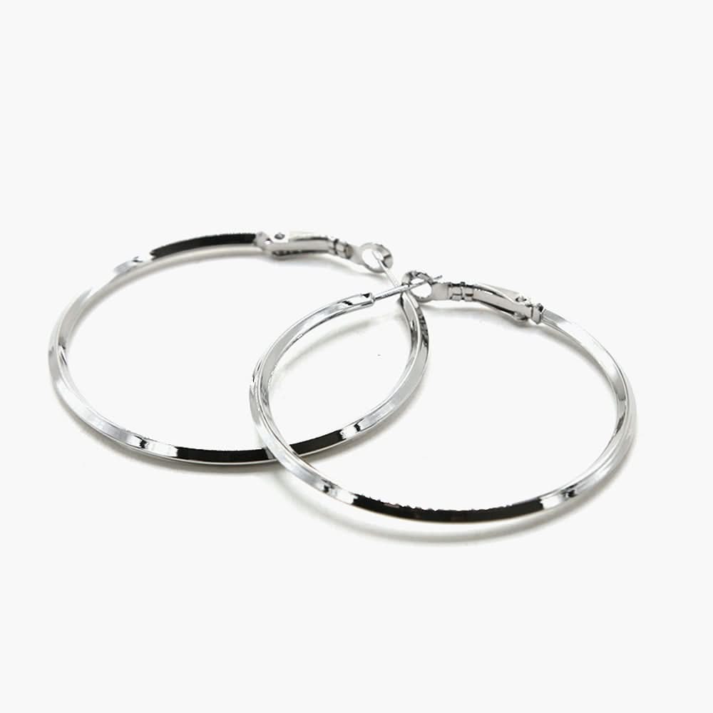 Women's Ear Bali - Silver, Women Earrings & Tops, Chase Value, Chase Value