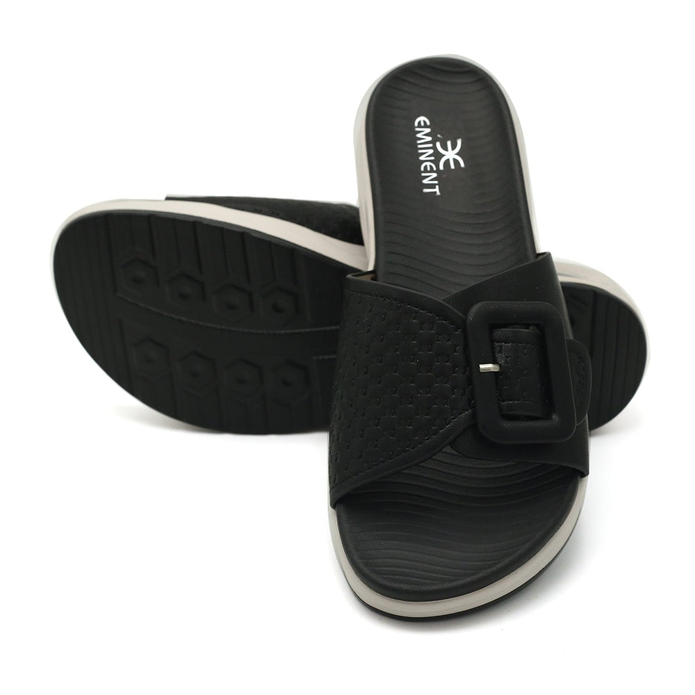 Eminent Women's Softy Slipper - Black, Women Slippers, Eminent, Chase Value