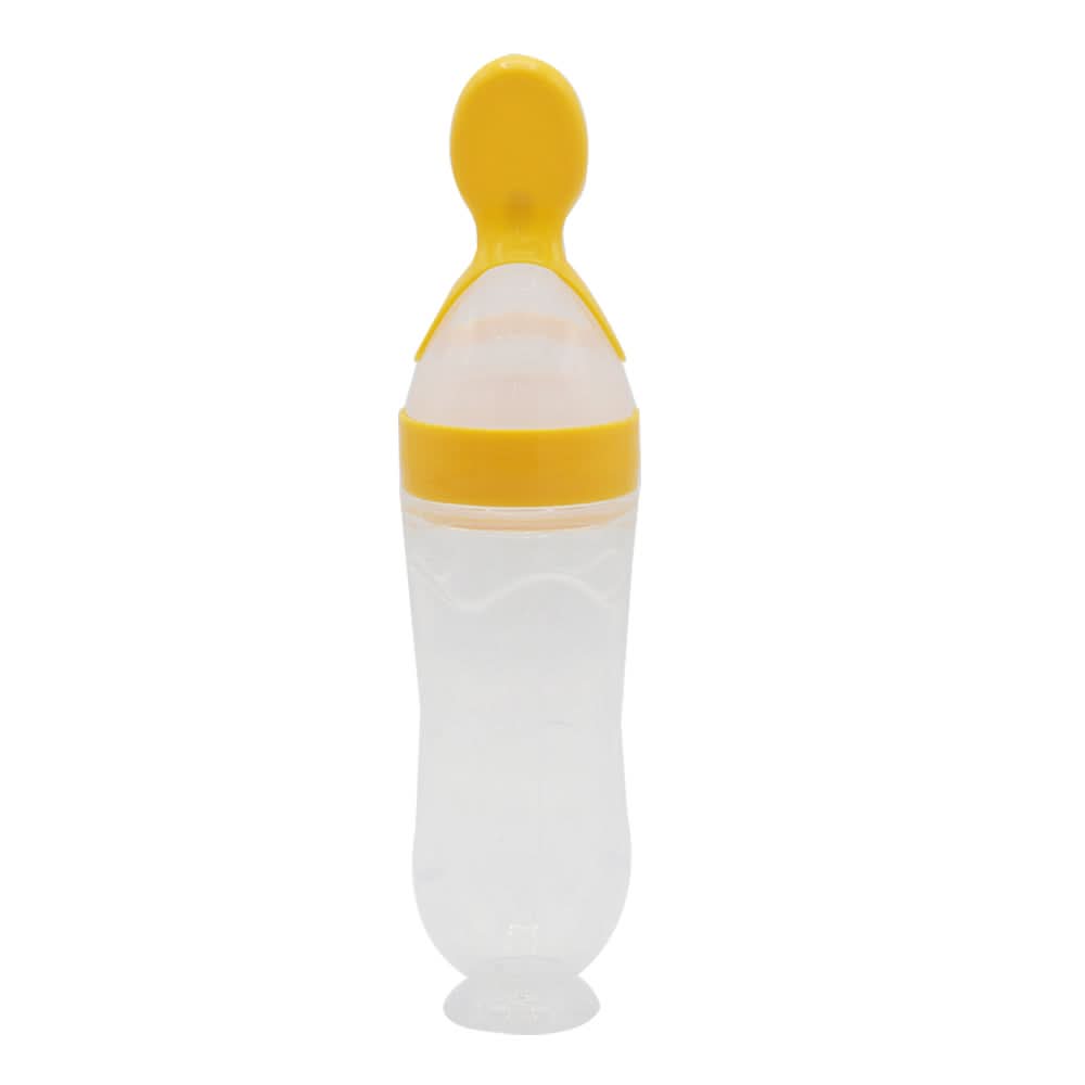 MomLove Silicon Food Feeder - Yellow, Feeding Supplies, Chase Value, Chase Value