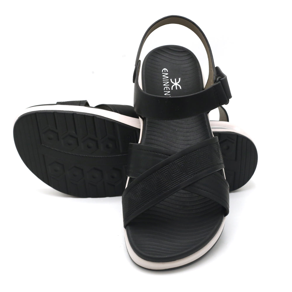Eminent Women's Softy Sandal - Black, Women Sandals, Eminent, Chase Value