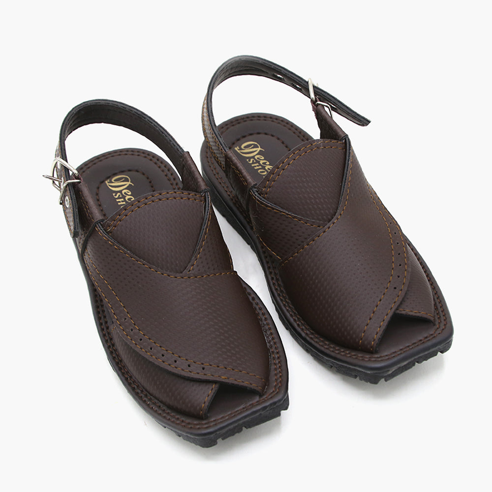 Boys Peshawri Sandal - Brown, Boys Sandals, Chase Value, Chase Value