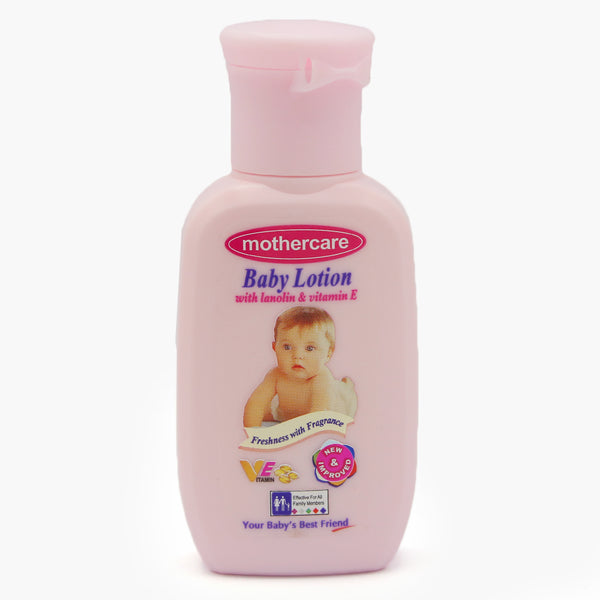 Mother Care Baby Lotion With Lanolin & Vitamin E Pink - 60ml, Baby Care, Mothercare, Chase Value
