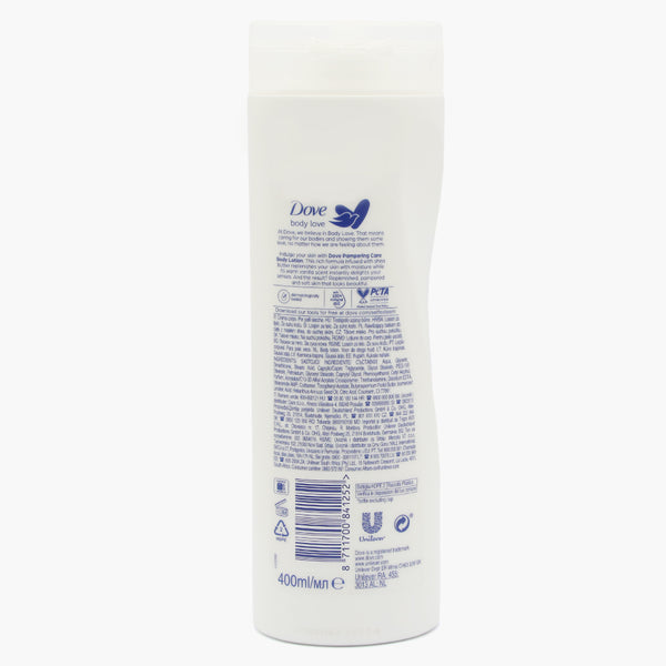 Dove Purely Pampering Nourishing Body Lotion, With Shea Butter, For All Skin Types, 400ml, Creams & Lotions, Dove, Chase Value