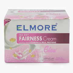 Elmore Ultimate Glow Fairness Cream, Enriched With Vitamins & Milk Protein, Jar, 50ml, Creams & Lotions, Elmore, Chase Value