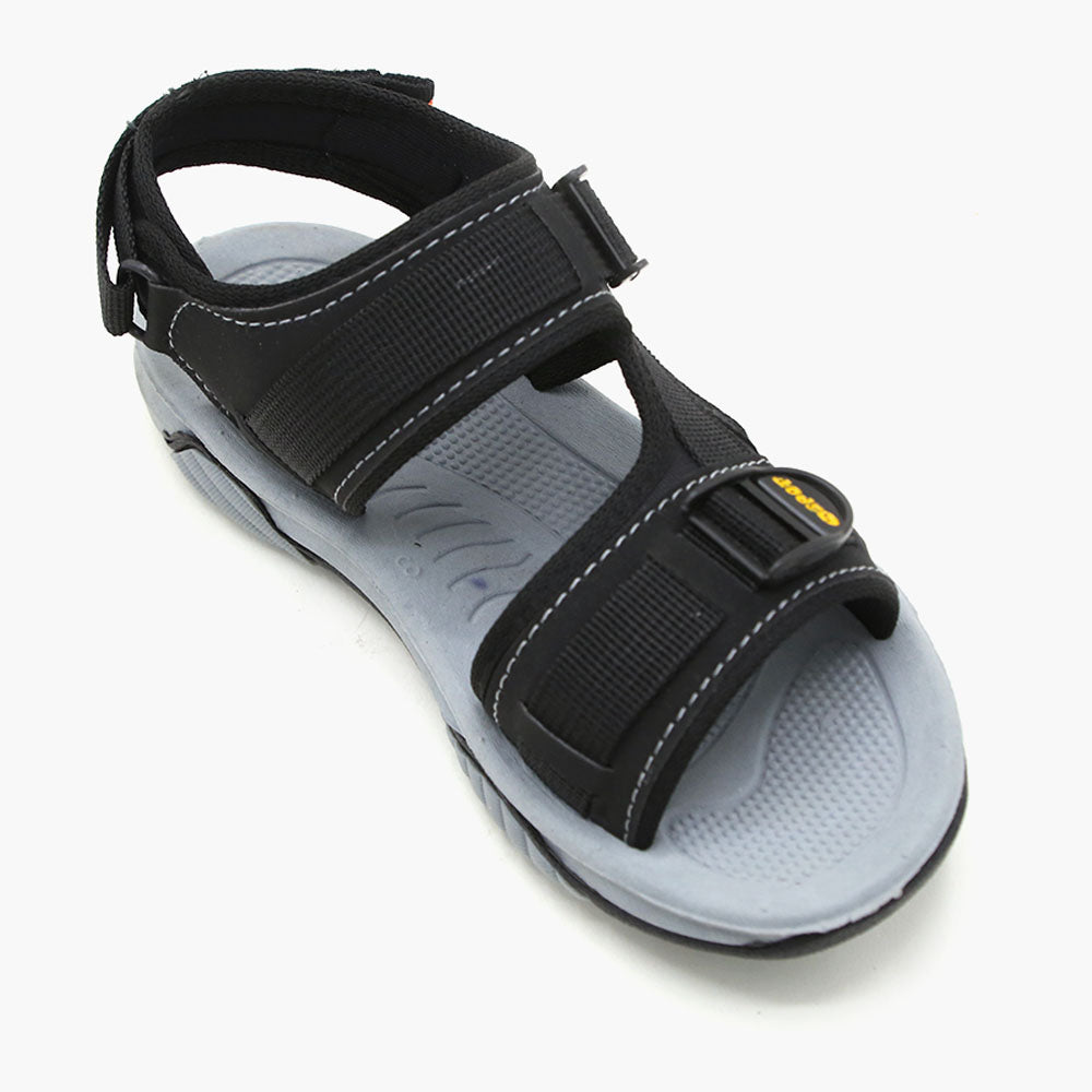 Boys Kito Sandal - Black, Boys Sandals, Chase Value, Chase Value