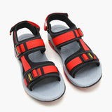 Boys Kito Sandal - Red, Boys Sandals, Chase Value, Chase Value