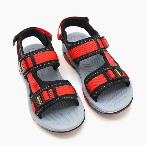 Boys Kito Sandal - Red, Boys Sandals, Chase Value, Chase Value