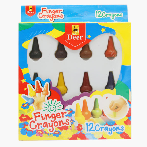 Deer Finger Colour Pack of 12 - Multi Color