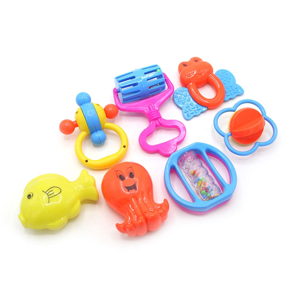 Rattle Set - Multi Color, Newborn Rattles & Toys, Chase Value, Chase Value