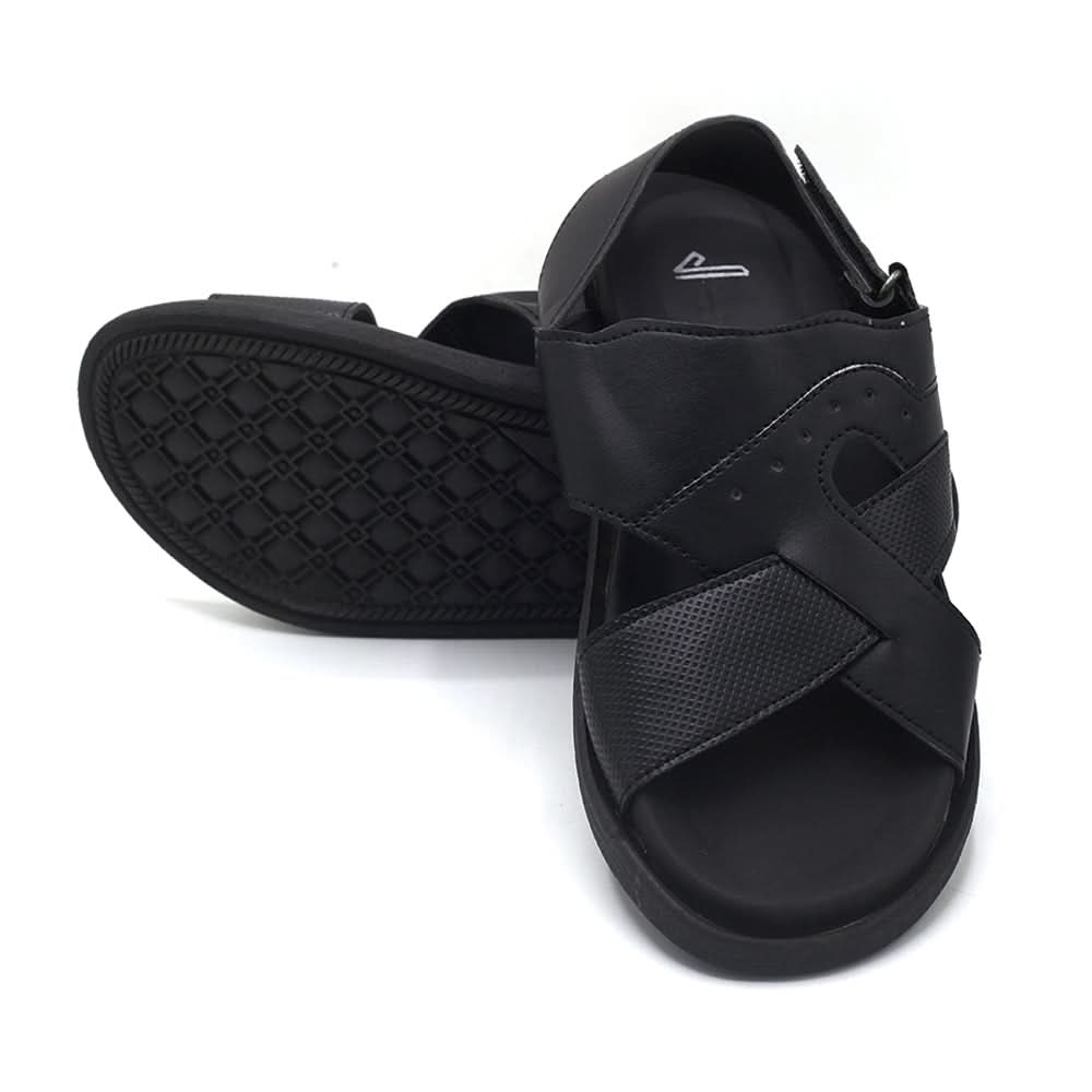 Men's Sandal - Black, Men's Sandals, Chase Value, Chase Value
