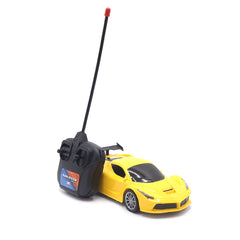 Remote Control Car Without Charger - Yellow