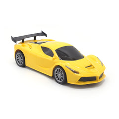 Remote Control Car Without Charger - Yellow