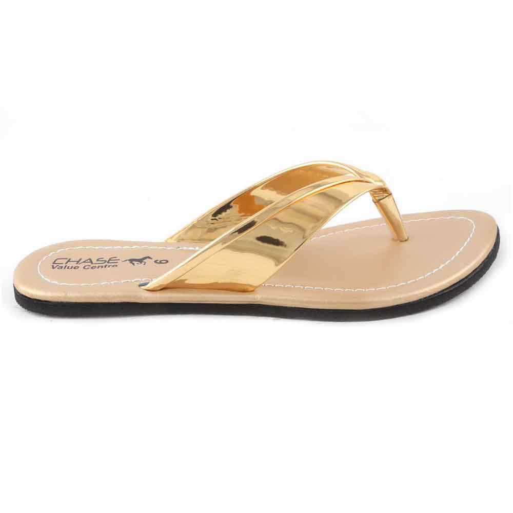Women's Slipper - Golden, Women Slippers, Chase Value, Chase Value