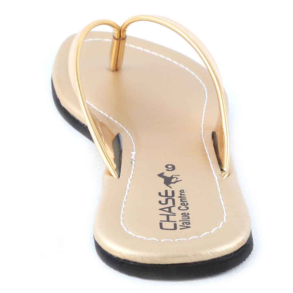 Women's Slipper - Golden, Women Slippers, Chase Value, Chase Value