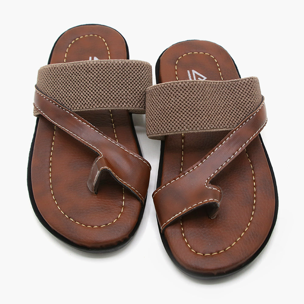 Boys Slipper - Brown, Boys Slippers, Chase Value, Chase Value