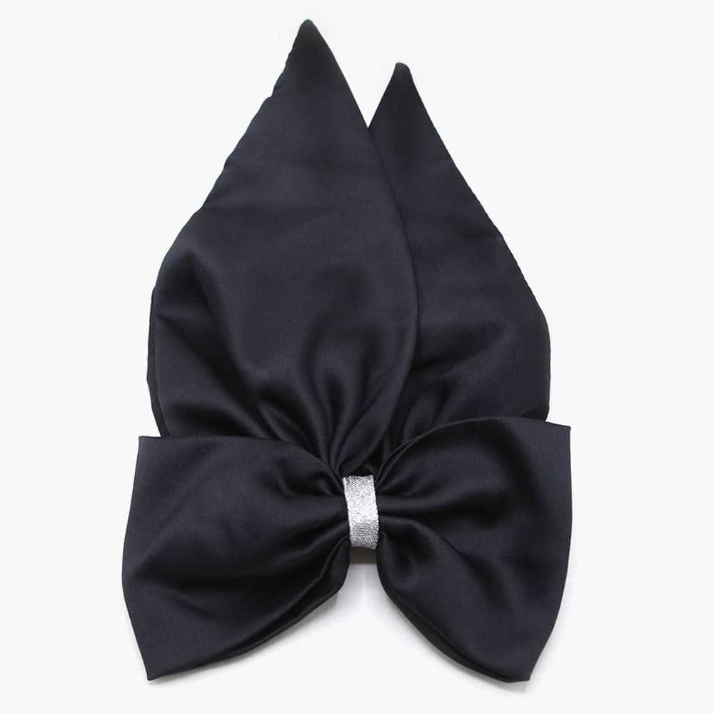 Girls Hair Bow Pin - Black, Girls Hair Accessories, Chase Value, Chase Value
