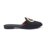Women's Backless Pump - Black, Women Backless Pumps, Chase Value, Chase Value