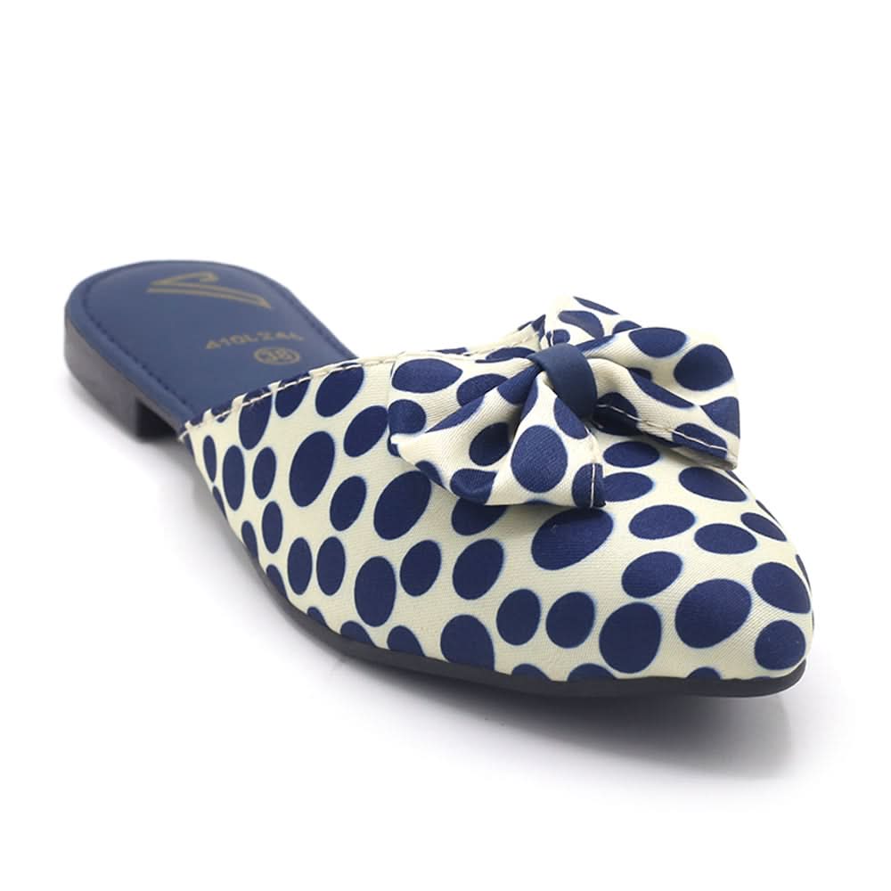 Women's Backless Pump - Blue, Women Backless Pumps, Chase Value, Chase Value